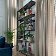 Regał loft industrial - meblościanka biblioteczka