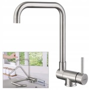 Podokienna Bateria Kuchenna Zlew Kran Składana i Obrotową stali nierdzewna