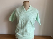 Bluzka Damska Vintage lata 70 Poliester Olimpia Łodz PRL