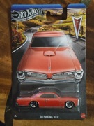 Nowy '66 Pontiac GTO Hot Wheels Silver Series 5/5 kolekcja resorak zabawka