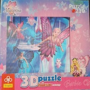 Puzzle 3D Barbie Mariposa 210