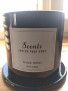 Eloy Świeca Zapachowa w grubym szkle Black  Forest Wax 240 g