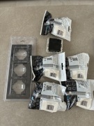 Ramka szklana Quadra i wlaczniki