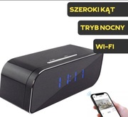 Zegar WiFi Budzik Ukryta Kamera