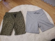 Spodenki chłopięce, rozmiar 122–128 2 sztuki