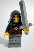 LEGO minifig WOLFPACK castle rycerz NOWY rozbójnik herbu WILK