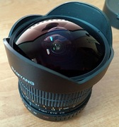 Obiektyw Samyang Fish-Eye CS 8mm 1:3.5 Rybie Oko Canon