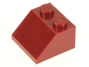 LEGO DACHÓWKA SKOS 2X2 CZERWONY