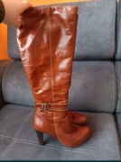 Kozaki damskie Gomma 40 skórzane skora