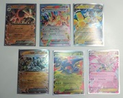 Zestaw 6 kart ex (Flareon, Mega Diancie i inne)