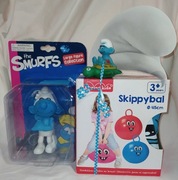 Zestaw Smerfy the Smurfs LALUŚ duża figurka XXL , piłka do skakania