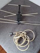 Antena TV telewizyjna 74 cm + kabel + wtyka