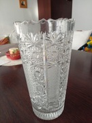 Wazon krysztalowy, wysokosc 26 cm
