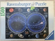PUZZLE RAVENSBURGER – MAPA NIEBA / UKŁAD SŁONECZNY – 1500 ELEMENTÓW