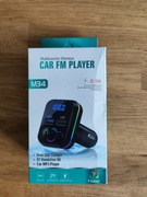 Transmiter fm USB ładowarka 