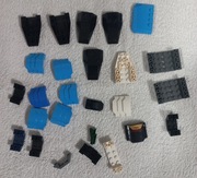 LEGO Mieszane Miks city town mix łódki pokłady błotniki auta