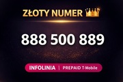 Platynowy / złoty numer premium 888 500 889 | Biznes, infolinia | VIP
