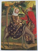 Pocztówka Ucieczka do Egiptu, fragment poliptyku Muzeum Narodowe K.A.W.