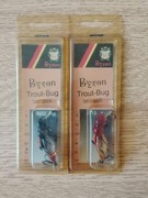 Woblery vintage Byron Trout Bug 2 sztuki