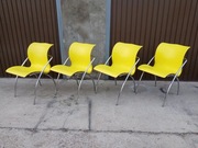 Cztery Krzesła Ponadczasowy Design w stylu Vintage 