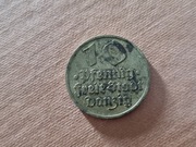 Polska, 10 fenig 1932 dorsz Wolne Miasto Gdańsk WMG pfennig