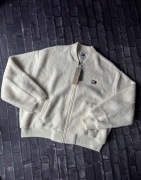 Polar bluza męska Tommy Jeans, rozmiar M, biała