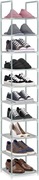 10-poziomowy stojak na buty, wszechstronny stojak na buty, półka-wieża