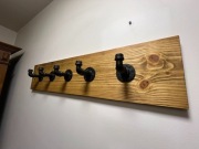 Retro vintage wieszak na ubrania 