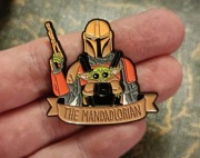 Extra nowa przypinka igłowa This is The Way , Mandalorian, Star Wars 