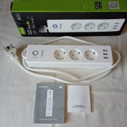 Listwa zasilająca WLAN GHOME Smart, 1,5m, 16A, USB nie działają