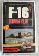 kaseta z grą "F-16 Combat Pilot" na Commodore C64/128
