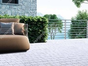 kostka bruk PICCOLLO płyta betonowa powierzchnia ścieżka deptak chodnik dom