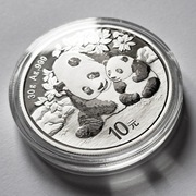 !! OKAZJA !! Srebrna moneta CHIŃSKA PANDA 2024 30g srebra Srebro Chinese