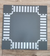 Lego Plate 44343px3 - Droga Road Skrzyżowanie / City