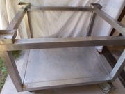 Wózek stojak stal nierdzewna pod piec konwekcyjno parowy 