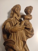 Figurka na ścianę Madonna z Dzieciątkiem 