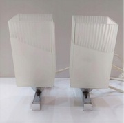 Kinkiety Lampy ścienne do łazienki szklane komplet