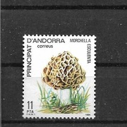 znaczki  Andora czyste flora grzyby