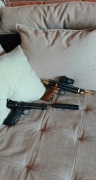 Crosman 2240 z kolbą, tłumikiem i resztą gadżetów