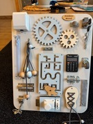 Tablica manipulacyjna NAANAA WOOD Maxi Niebieski