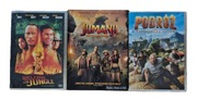 DWAYNE JOHNSON W DŻUNGLI  3 FILMY DVD Witajcie , Przygoda, Podróż na taj wy