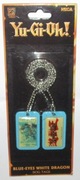 Yu-Gi-Oh! BLUE-EYES WHITE DRAGON / DOG TAGS / BRELOK DO KLUCZY