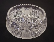 Kryształowa misa, owocarka miska prl retro kryształy  vintage 