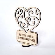 winietki wesele urodziny komunia grawer drewno