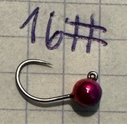 Główka wolframowa Dżejsiok 0.3G hak 16 rainbow