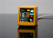 Inteligentny zegarek na biurko, godzina, pogoda, ceny akcji