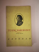 Teatr narodowy program 1964/1965
