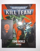 Warhammer 40k Kill Team Tomb World Dossier, Event Cards + Necron Warriors