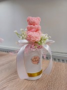 Prezent Komunia Bukiet Mydlany Dziewczynka 