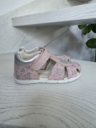 Nowe sandały pólsandały dziewczęce geox 25 motyle różowe 